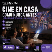 Proyector Portátil Inteligente 4K