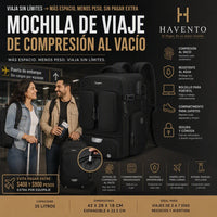 Mochila con Compresión al Vacío