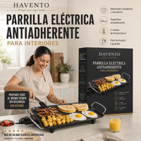 Parrilla Eléctrica Antiadherente