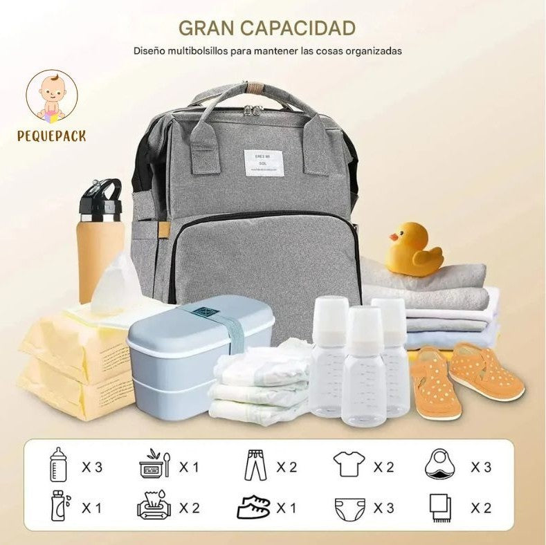 Pañalera Cambiador Multifuncional