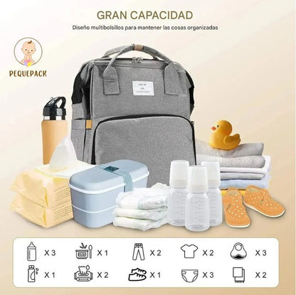 Pañalera Cambiador Multifuncional