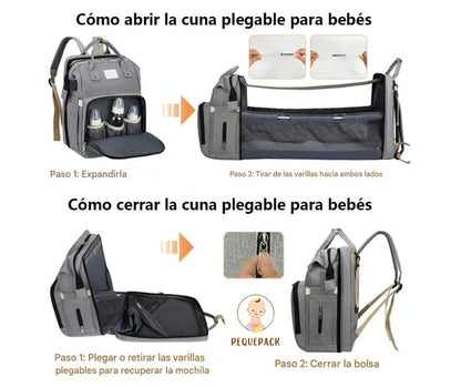 Pañalera Cambiador Multifuncional