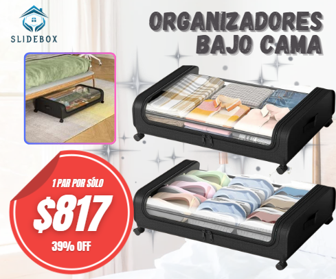 Caja Almacenadoras Bajo Cama
