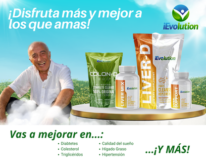 iEvolution - Reto 7D Detox Colon, Hígado y Vesícula