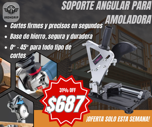 Soporte Angular para Amoladora