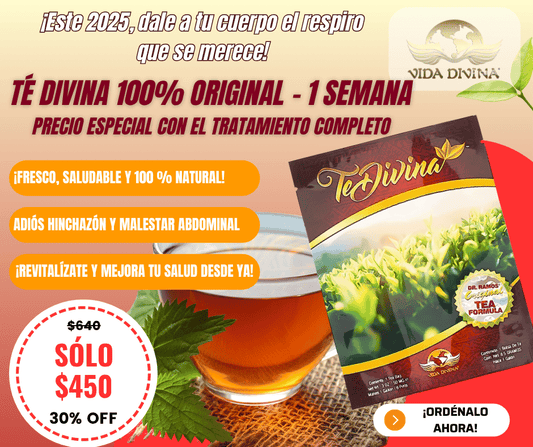 Vida Divina - Té Divina Detox Herbal 100% Original