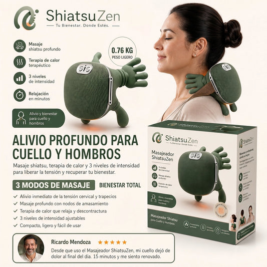 hero - Masajeador de Cuello 4D